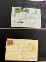 Stamp of Italian States » Collections and Lots 1764–1864 Stampless and Franked Cover Collection: An