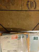 Stamp of Large Lots and Collections 1869-1960: WORLDWIDE estate lot of Albums and covers with a good proportion of censor mail