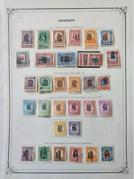 Stamp of Mexico » Later Issues Mexico 1915-18 collection
