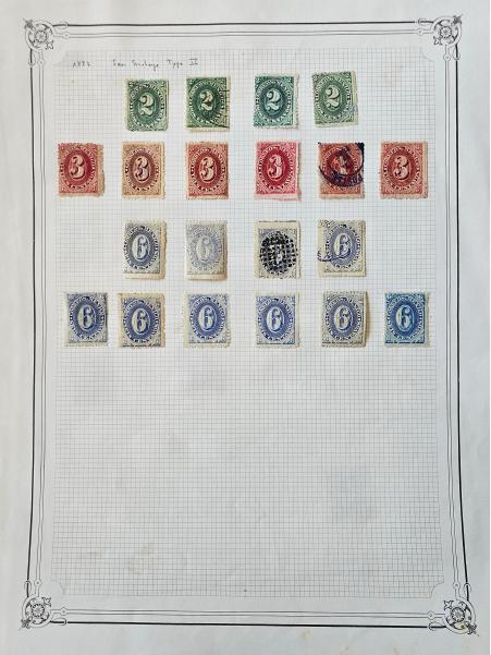 Stamp of Mexico » Later Issues 1882-83 Numeral issue