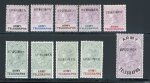 Stamp of Great Britain » Telegraphs 1899 Army Telegraph set of ten values from 1d to £1