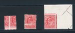Stamp of Great Britain » King Edward VII » 1911 Harrison & Sons Issues 1911 1d rose-red mint (very lightly mounted) showing