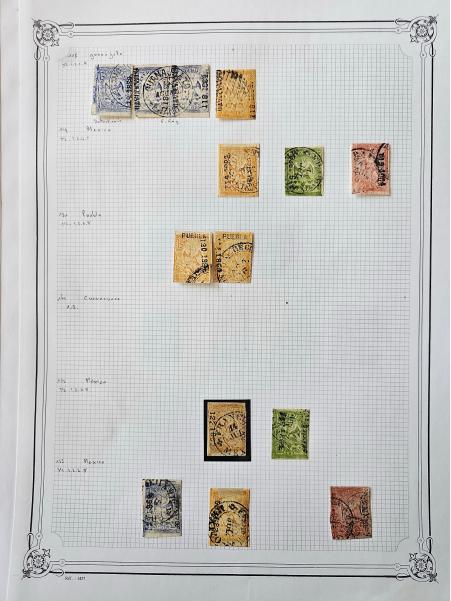 Stamp of Mexico » 1864 "Eagle" Issue 1864 Eagle issue Second Period stamps