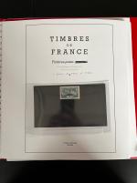 Stamp of France » Collections 1935-1954, dans une belle reliure Yvert collection