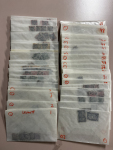 Stamp of Germany » German Foreign Offices » German Post in Turkey 1884-1908, in glassines fine accumulation of hundreds