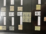 Stamp of Great Britain » Collections 1840-1910 accumulation on Hagners, pages, in small