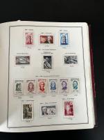 Stamp of France » Collections 1853-1960, dans une reliure Cérès collection neufs/oblitérés