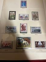 Stamp of France » Collections 1920-1998, dans un gros carton, ensemble type vrac