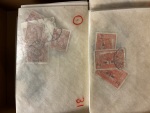 Stamp of Albania » Collections, Lots etc. 1913-1955, in many glassines nice accumulation of hundreds