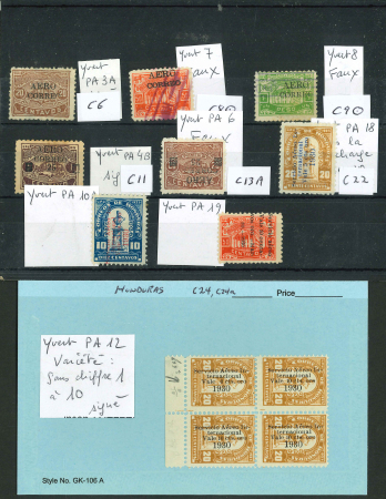 Stamp of Honduras » Air Post / Airmails 1925-30, group of airmail issues