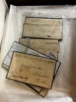 Stamp of Ireland » Pre-Stamp Postal History » Collections, lots etc. 1818-1918 Attractive balance assembly of hundred's