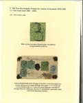 Stamp of Indian States » Jammu & Kashmir 1883-94 4 Annas Green Issues: Shades and Postal History