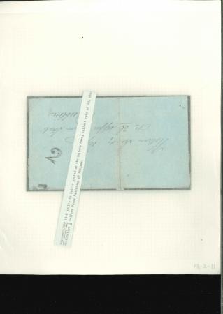 Stamp of Ireland » Pre-Stamp Postal History » Collections, lots etc. 1840-1850 Uniform Penny Post: Selection of three covers
