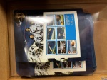 Stamp of Thematics » Space Somalia : 1970, first men on the moon souvenir sheet