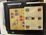 Stamp of Romania » Collections, Lots etc. Romania 1860-1960ca., interesting lot of stamps, covers, documents, revenue stamps, including pre-philately, early lithographed issues on cover...