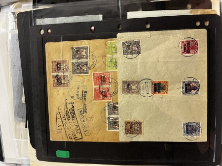 Stamp of Romania » Collections, Lots etc. Romania 1860-1960ca., interesting lot of stamps, covers, documents, revenue stamps, including pre-philately, early lithographed issues on cover...