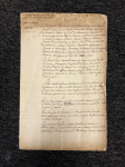 Stamp of France » Lettres Classiques 1722, exceptionnel et rare traité postal signé le 08/07/1722