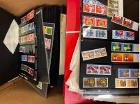 Stamp of Large Lots and Collections Europe : 1900-1980, in a big box thousands of mint