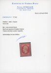 Stamp of France » Empire 1853-1862 1849 n°1 Cérès 10c bistre-jaune neuf** sans charnière