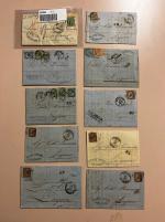 Stamp of Large Lots and Collections 1866-1949ca., group of 42 covers, the majority sent to Lugano, Switzerland, incl. 28 classic covers