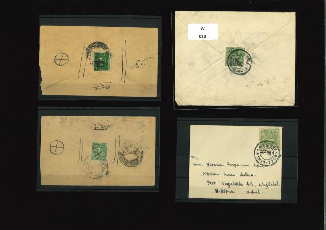 Stamp of Tibet » Postal History Tibet small group postal history