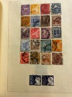 Stamp of British Empire General Collections and Lots 1856-1967 Australia & Oceania Collection in 2 small old-time Galathovics albums, mostly used