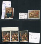 Stamp of Great Britain » Queen Elizabeth II 1967 Christmas mint n.h. group incl. 1s6d with ultramarine