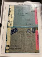 Stamp of Ireland » Collections 1938-1945 WWII Censored Mail: Attractive collection/accumulation
