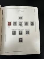 Stamp of Cyprus » Collections 1880-1969, mint & used collection in a Lighthouse printed hingeless album