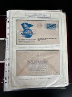 Stamp of Ireland » Airmails 1945-49 First Flights: Specialised collection of 90