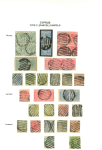 Stamp of Cyprus » Collections Cyprus 1880-1900s, attractive selection of cancels mounted on 3 pages