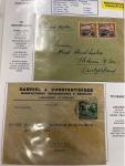 Stamp of Cyprus » Collections Cyprus King George VI postal history on pages