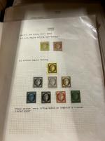 Stamp of France » Collections 1754-1900, sur plus de 130 pages, belle et riche collection