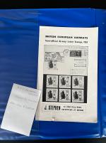 Stamp of Ireland » Airmails 1951-77 British European Airways: An attractive accumulation