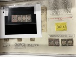 Stamp of France » Collections 1822-1889, Étude sur les connaissements montée sur