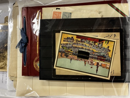 Stamp of Saudi Arabia » Collections, Lots etc. Saudi group with early photos, fiscals and vignettes