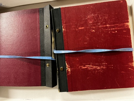 Stamp of Large Lots and Collections 1900-60, +-, FRENCH COLONIES, Collection 2 small old-time albums