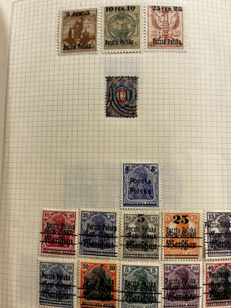 Stamp of Poland 1860-1965 POLAND Collection in Galathovics album