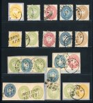 Stamp of Austria » Lombardy Venetia 1863-1863/64, Lombardei Venetien Lombardy Venetia - choice lot of good values