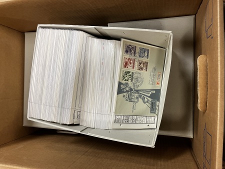 Stamp of Large Lots and Collections 1840-1960, in six boxes very interesting item containing