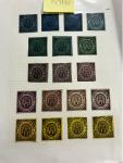 Stamp of Germany » Germany Collections and Large Lots 1861-90s, Locals collection written up on pages and on stockpages, mostly Hamburg with some Berlin