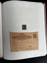 Stamp of Germany » Germany Collections and Large Lots 1880s-90s, Private post collection written up in an