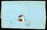 Stamp of German States » Schleswig-Holstein 1865 Schleswig-Holstein rare used block of four on cover