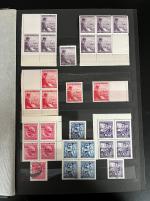 Stamp of Czechoslovakia 1939-45, Collection Bohemia & Moravia MNH / used in 2 albums