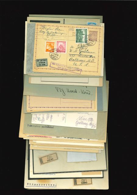 Stamp of Czechoslovakia 1938-44 Lot of covers Sudetenland, B&M and Ge.-Gouv + colln of Gen.-Gouv. used