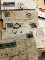 Stamp of Large Lots and Collections 1850-1968, in a box hundreds of covers, cards, postal