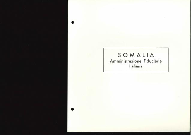 Stamp of Italy » Italian Colonies and Possessions » Somalia 1950-1970, fine complete mint ** collection. Italian