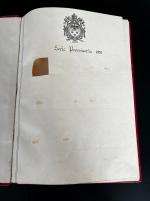 Stamp of Italy » Vatican State 1939, nice album with postcards dedicated to the pope
