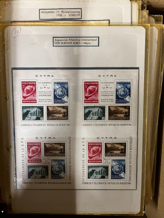 Stamp of Large Lots and Collections Thematics - Philately: 1896-1964, very fine collection