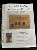 Stamp of Germany » German WWI Occupation Issues 1916-1921, in a big stockbook very interesting collection